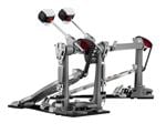 Pearl P2052C Eliminator Redline Chain Drive Double Pedal with Case Front View